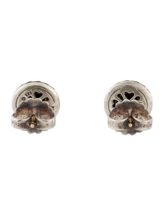David Yurman Onyx Cookie Stud Earrings