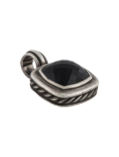 David Yurman Onyx Albion Enhancer Pendant