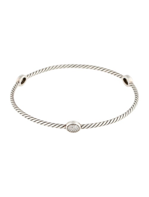 David Yurman Diamond Station Bangle