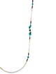 David Yurman 18K Multistone Bead Station Necklace