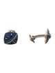 David Yurman 3.28ctw Sapphire Armory Cufflinks