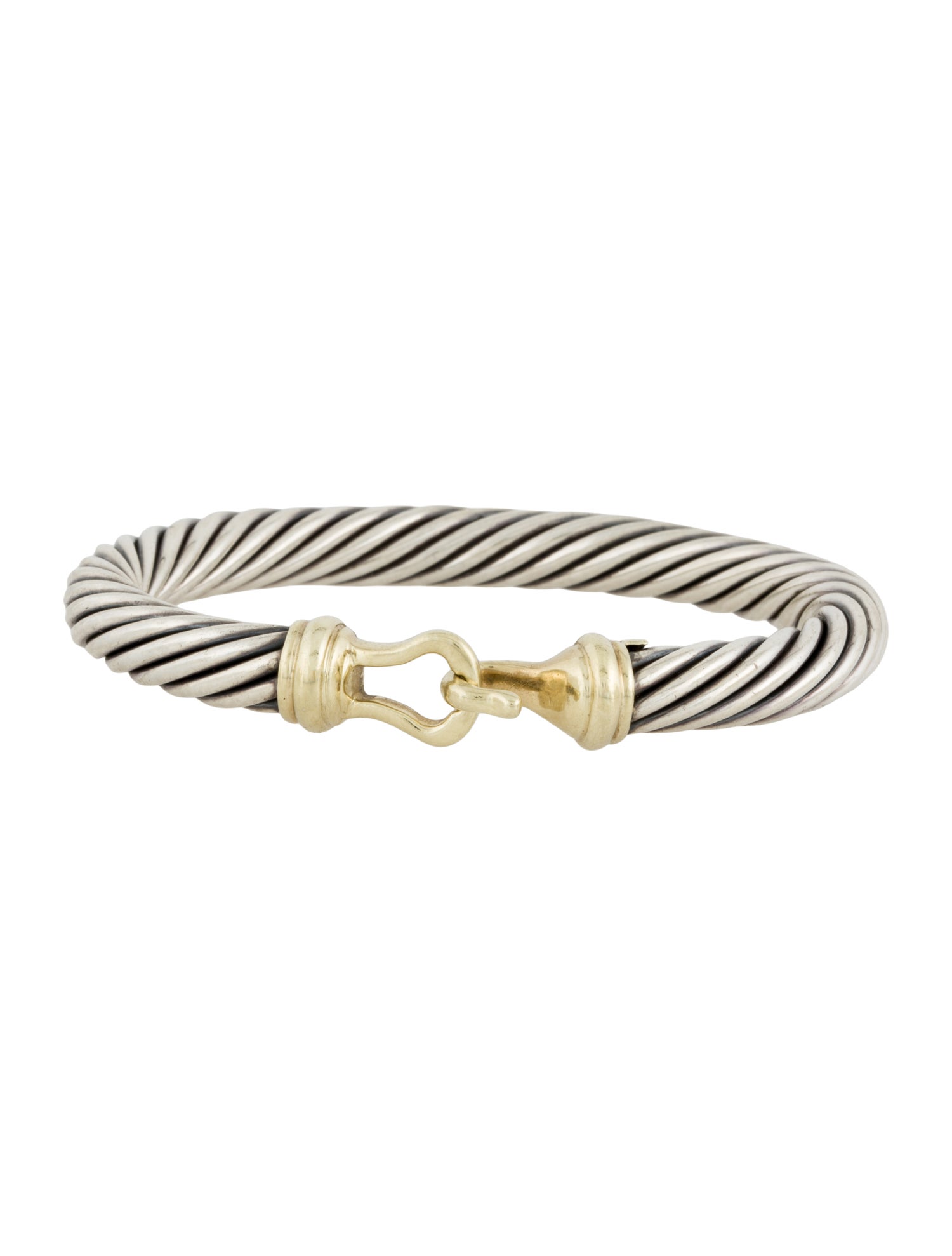 David Yurman Buckle Classic Cable Bracelet