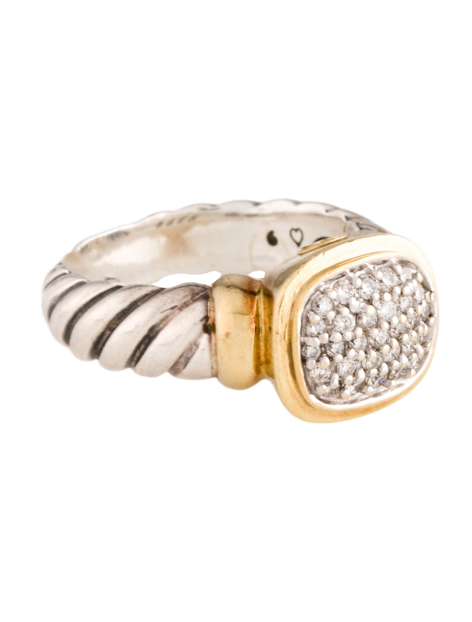 David Yurman Diamond Cocktail Ring