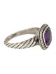 David Yurman Amethyst & Diamond Cocktail Ring