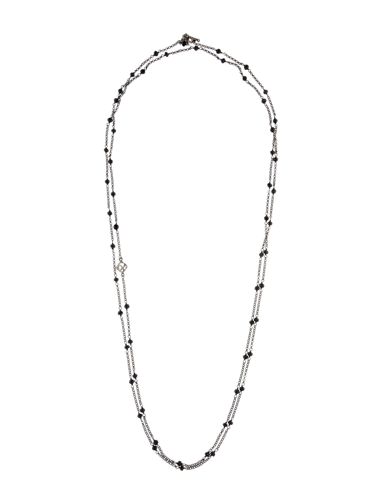 David Yurman Spinel Station Necklace