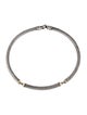 David Yurman Two-Tone Metro Cable Collar Necklace