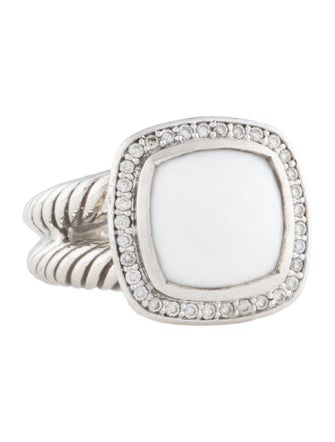 David Yurman Agate & Diamond Ring