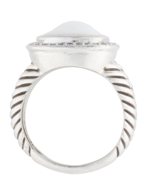 David Yurman Agate & Diamond Ring