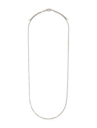 David Yurman Box Chain Slider Necklace