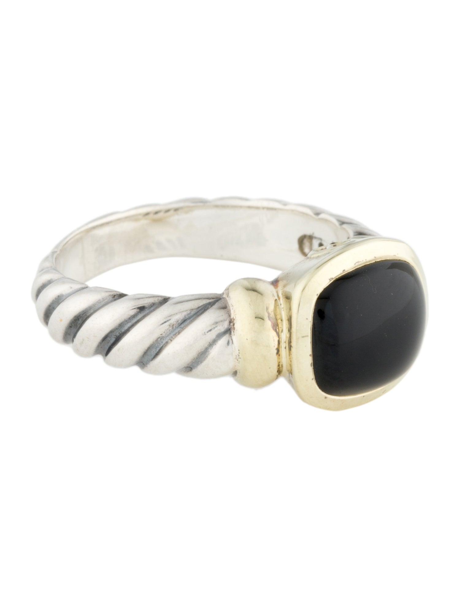David Yurman Onyx Noblesse Cocktail Ring