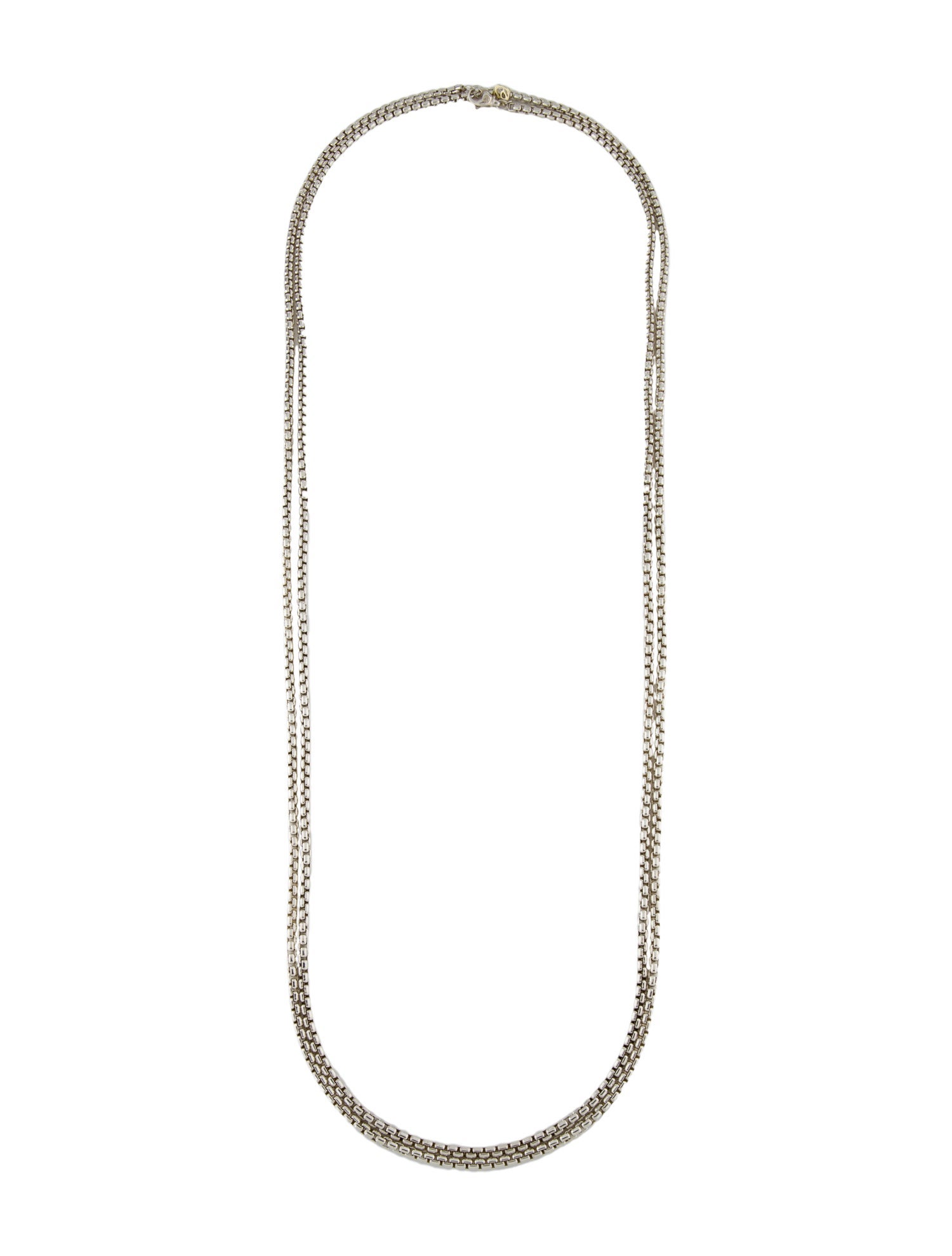 David Yurman Box Chain Necklace