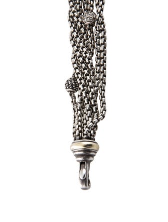 David Yurman Diamond Ball Six-Row Multistrand Bracelet