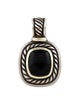 David Yurman Onyx Albion Enhancer Pendant