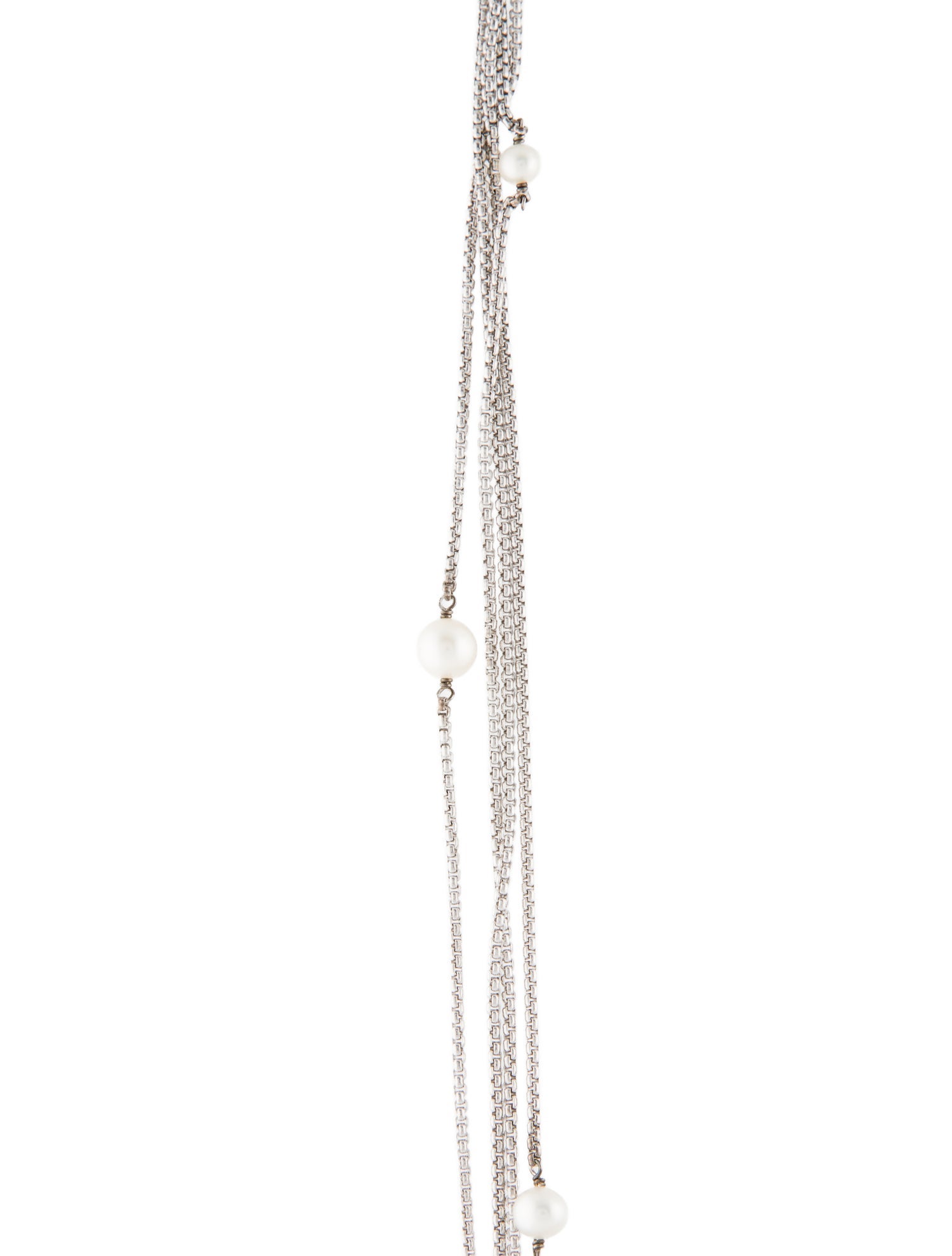 David Yurman Pearl Multi-Strand Necklace
