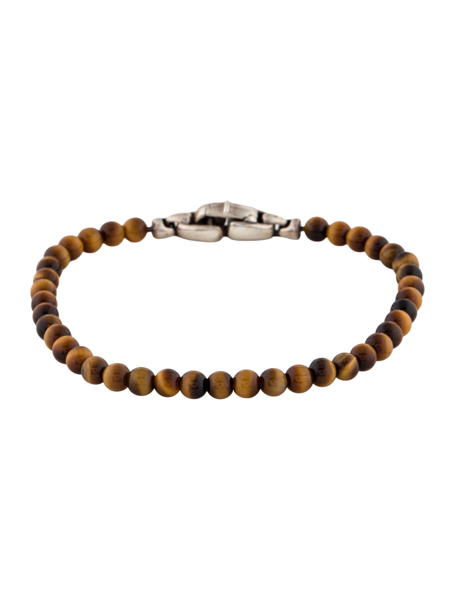 David Yurman Tiger's Eye Spiritual Beads Bracelet