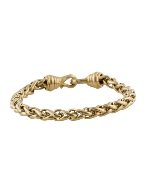 David Yurman 18K Wheat Chain Bracelet