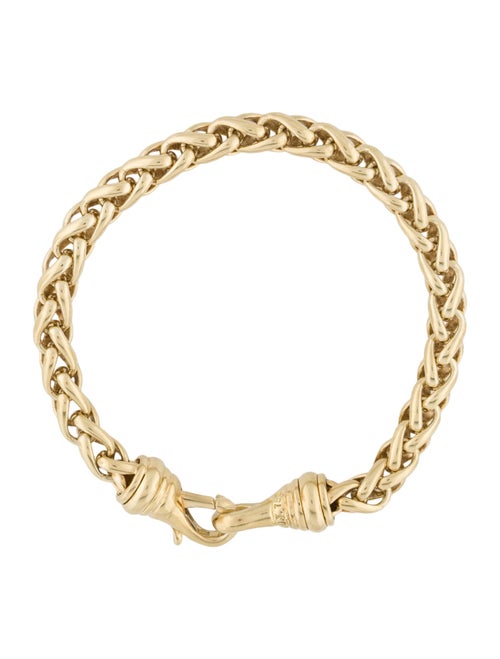 David Yurman 18K Wheat Chain Bracelet