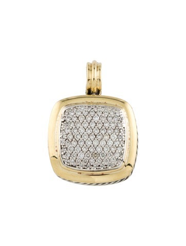 David Yurman Pendant Necklace 1.81ctw Diamond Albion Enhancer