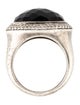 David Yurman Onyx & Diamond Cocktail Ring