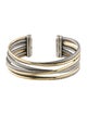 David Yurman Two-Tone Crossover Cuff Bracelet
