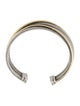 David Yurman Two-Tone Crossover Cuff Bracelet