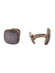 David Yurman Agate Inlay Cufflinks