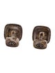 David Yurman Agate Inlay Cufflinks