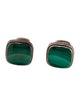 David Yurman Malachite Inlay Cufflinks