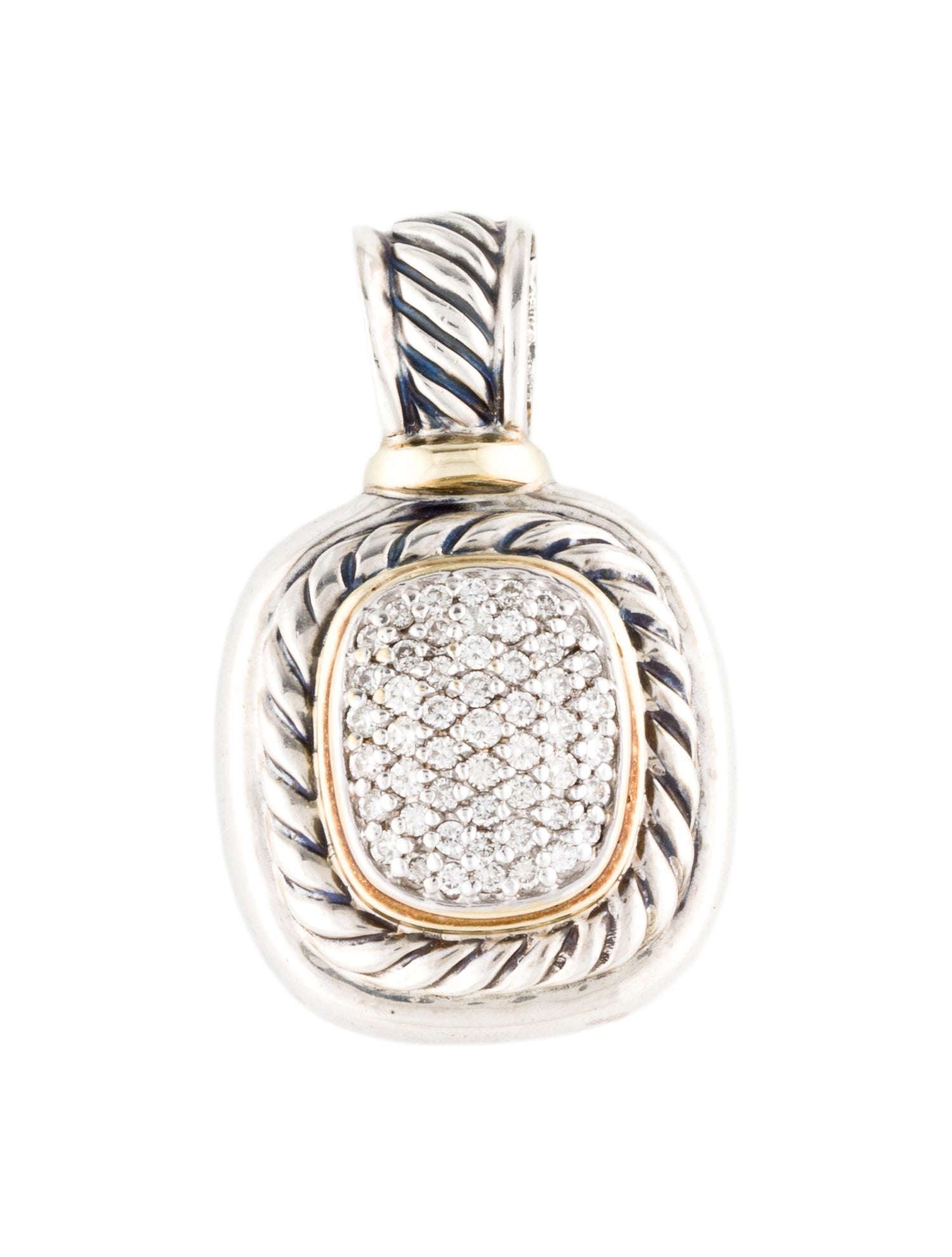 David Yurman Diamond Albion Pendant