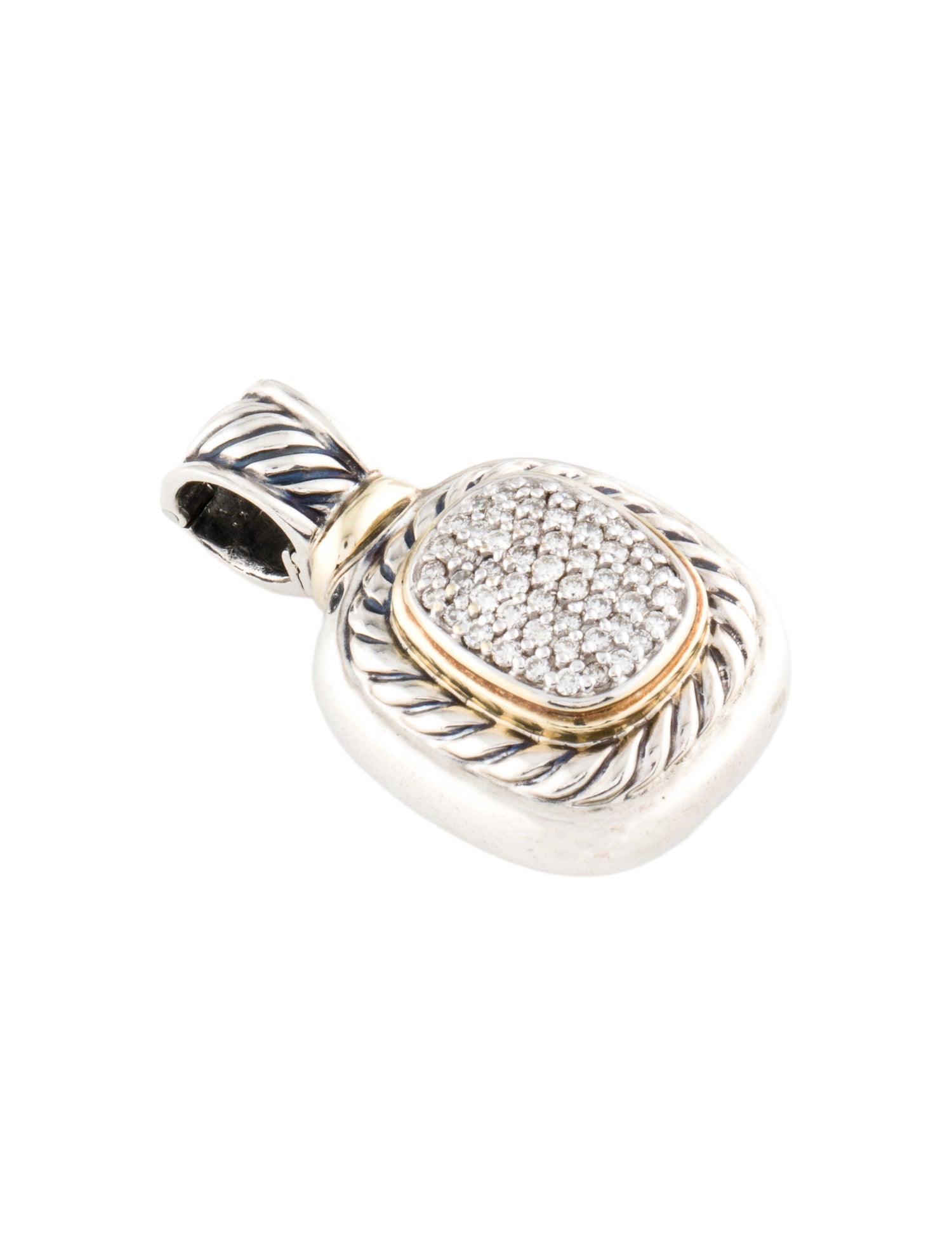 David Yurman Diamond Albion Pendant