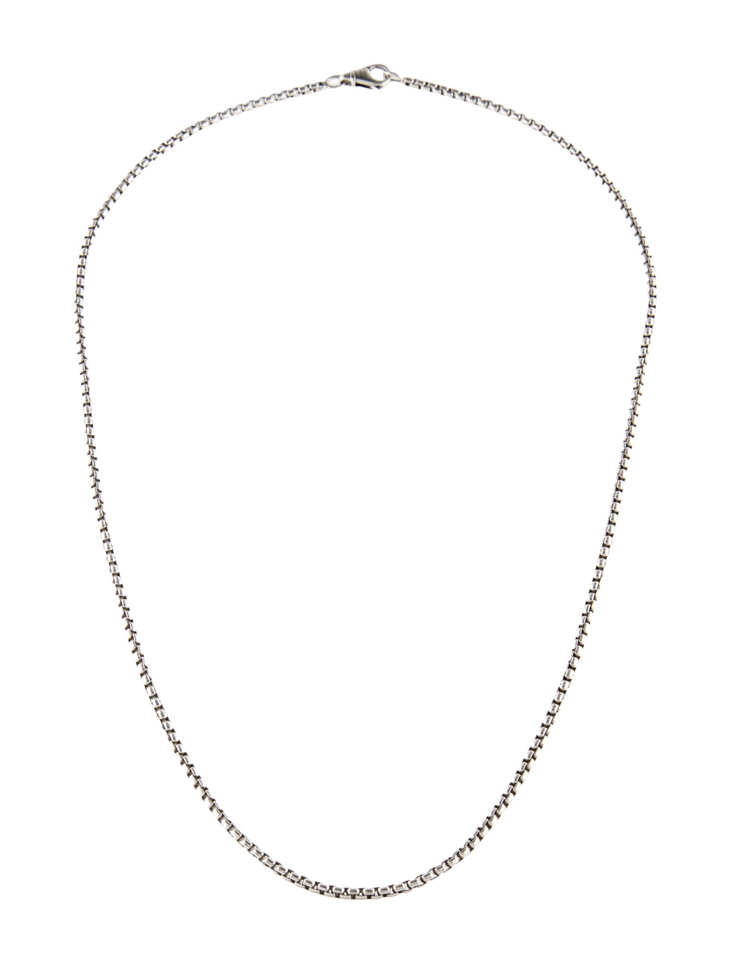 David Yurman Box Chain Necklace