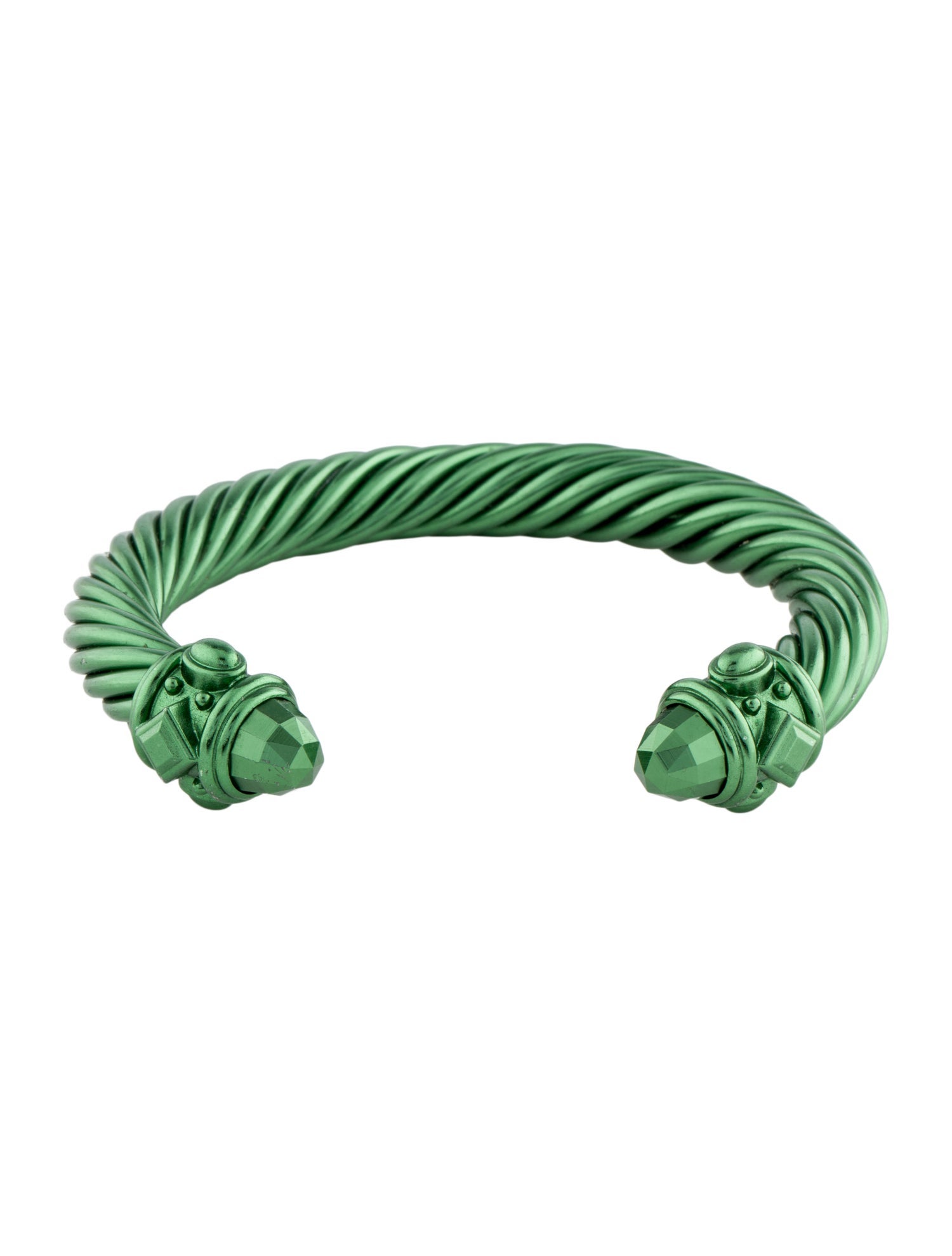 David Yurman Aluminium Renaissance Cable Bracelet