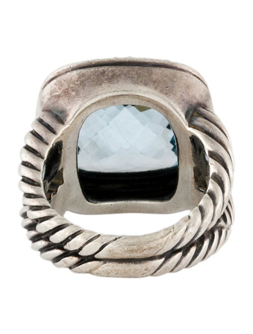 David Yurman Topaz & Diamond Albion Cocktail Ring