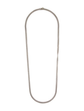 David Yurman Two-Tone Box Chain Necklace
