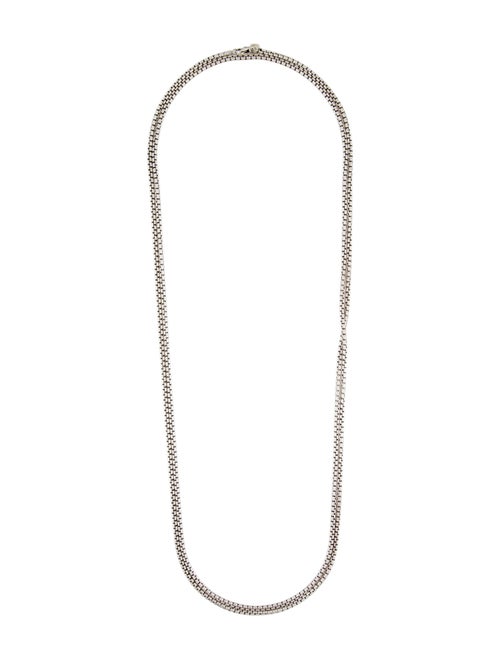 David Yurman Two-Tone Box Chain Necklace
