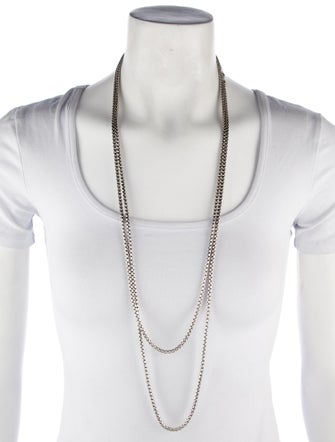 David Yurman Two-Tone Box Chain Necklace
