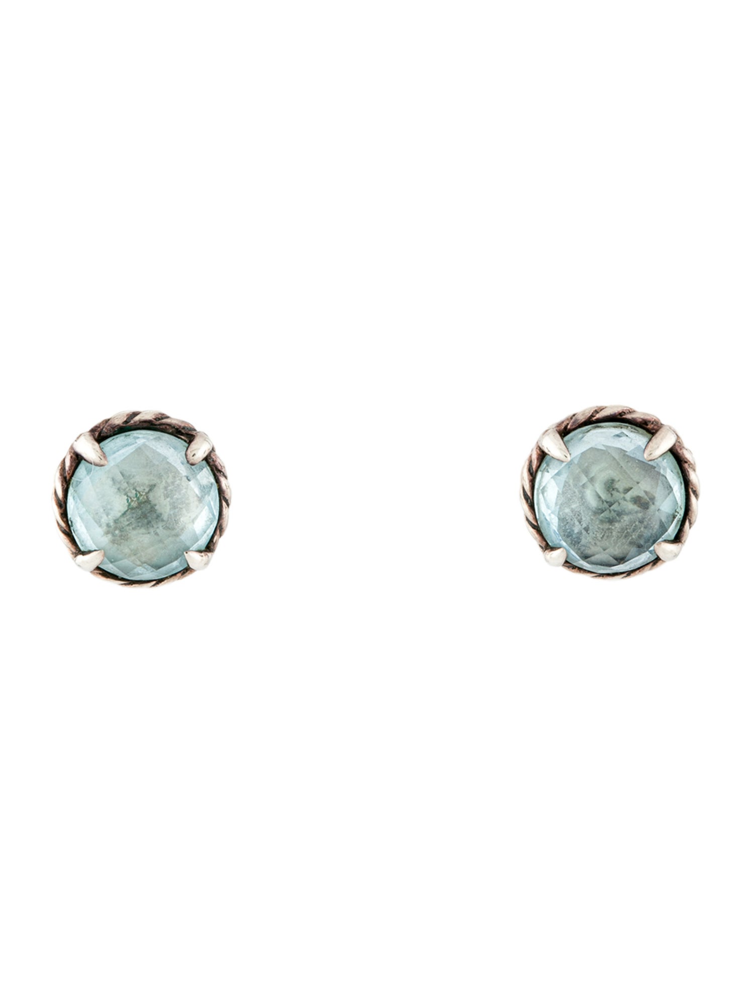 David Yurman Topaz Petite Chatelaine® Stud Earrings