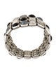 David Yurman Multi-Stone Chiclet 3 Row Bracelet
