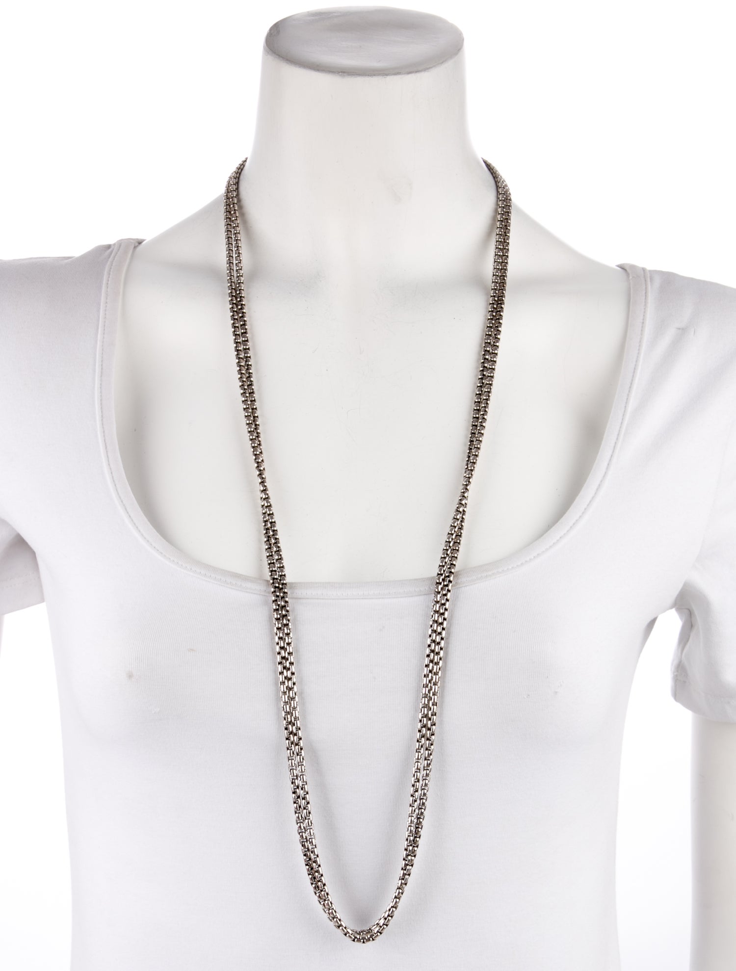 David Yurman Box Chain Necklace