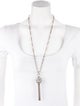 David Yurman Diamond Pave Tapestry Tassel Pendant