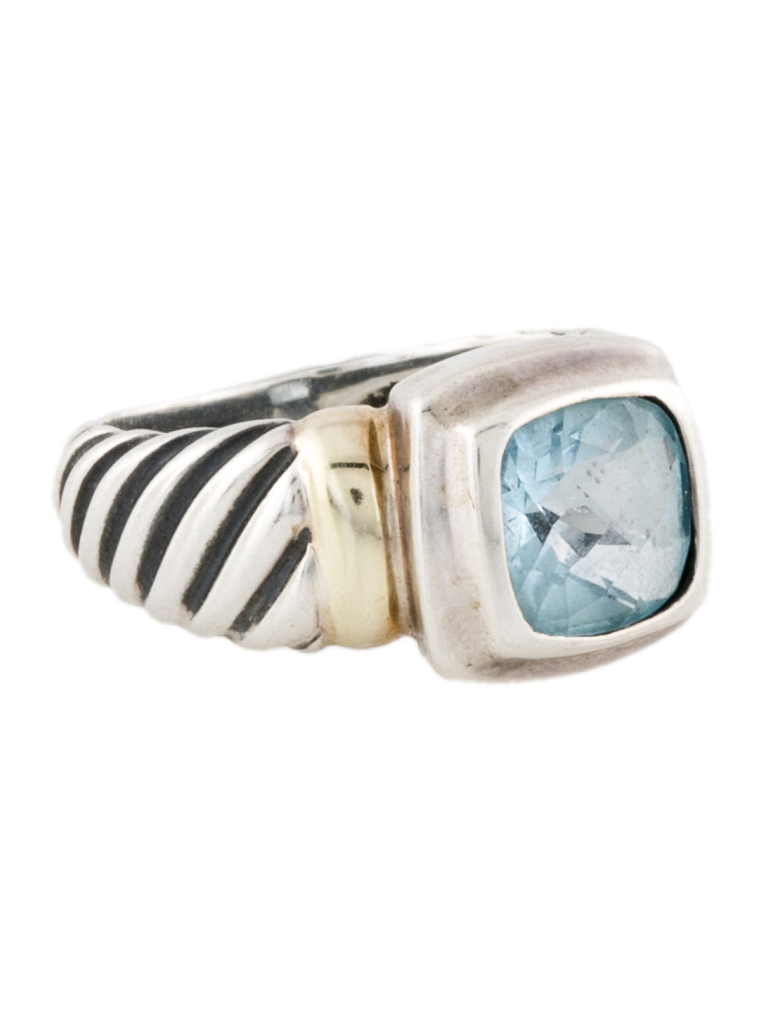David Yurman Topaze Noblesse Band Ring