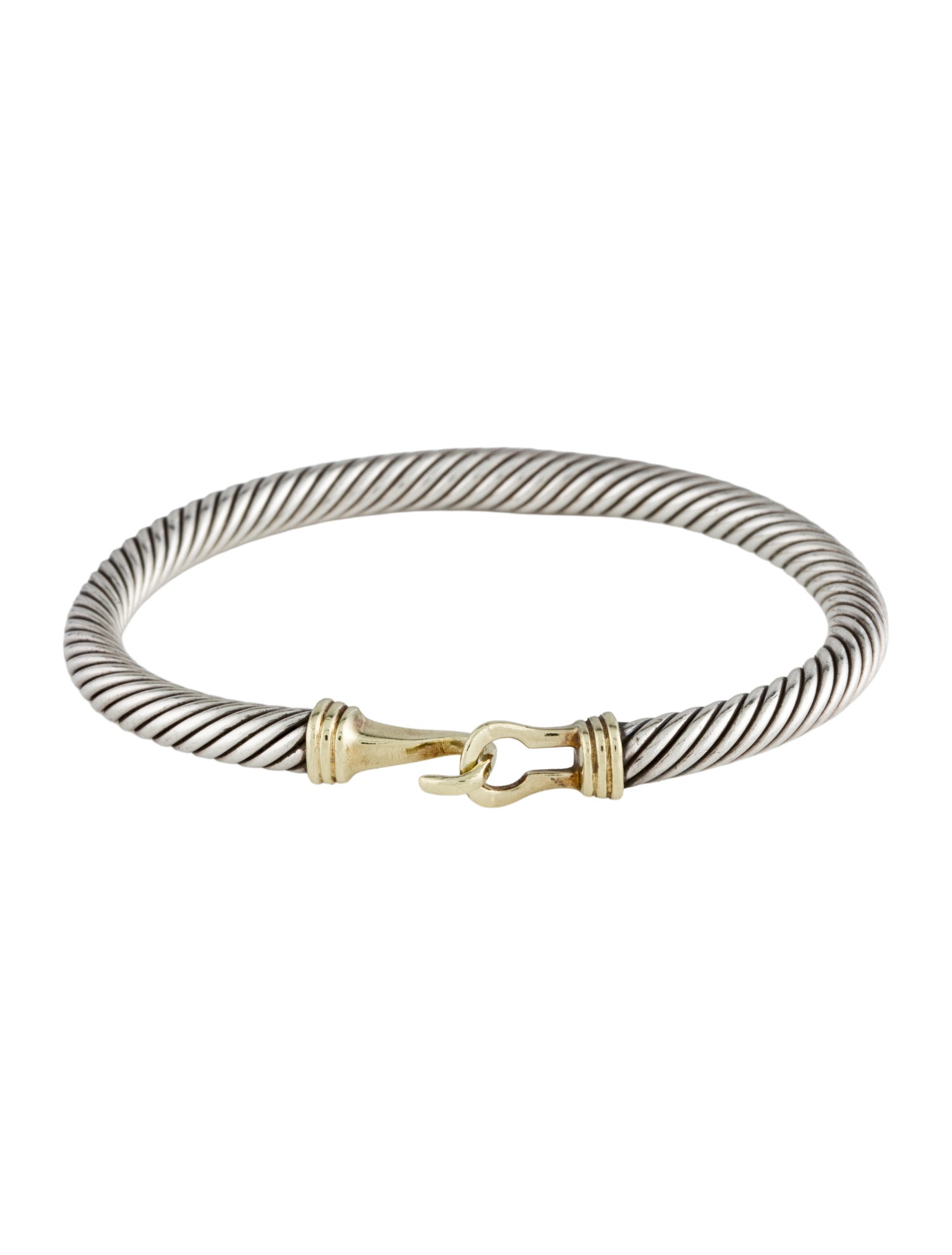 David Yurman Buckle Classic Cable Bracelet