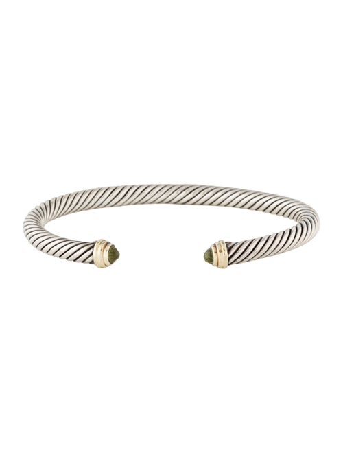 David Yurman Peridot Cable Classics Bracelet