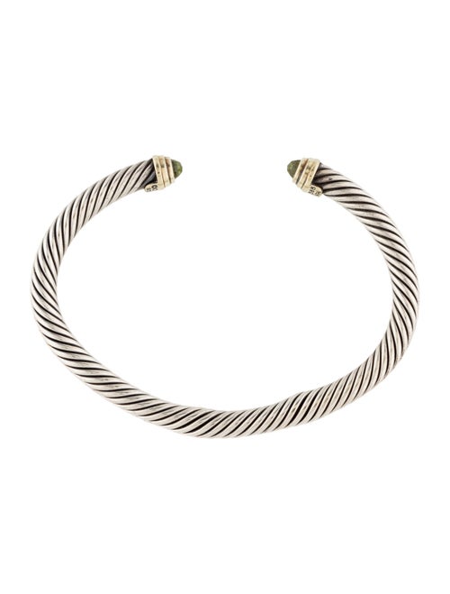 David Yurman Peridot Cable Classics Bracelet