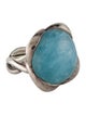 David Yurman Milky Aquamarine Continuance Ring