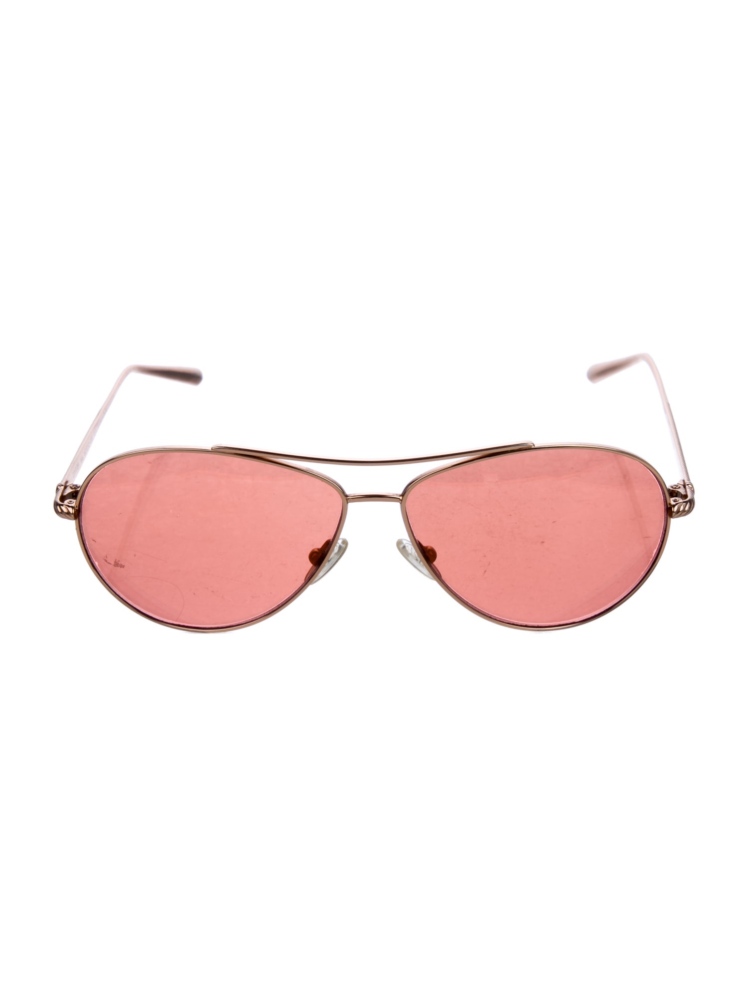 David Yurman Aviator Mirrored Sunglasses