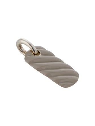 David Yurman Enamel Sculpted Cable Contour Enhancer Pendant