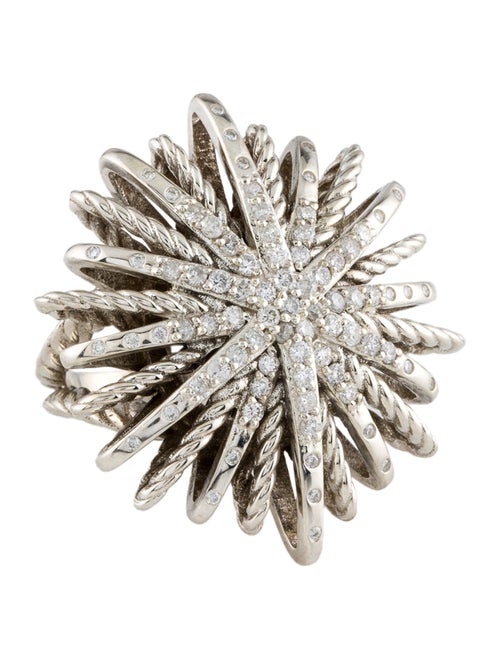 David Yurman Diamond Starburst Cocktail Ring