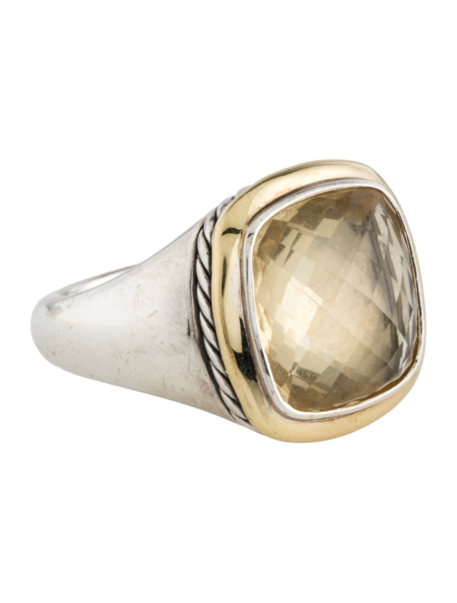 David Yurman Citrine Albion Ring