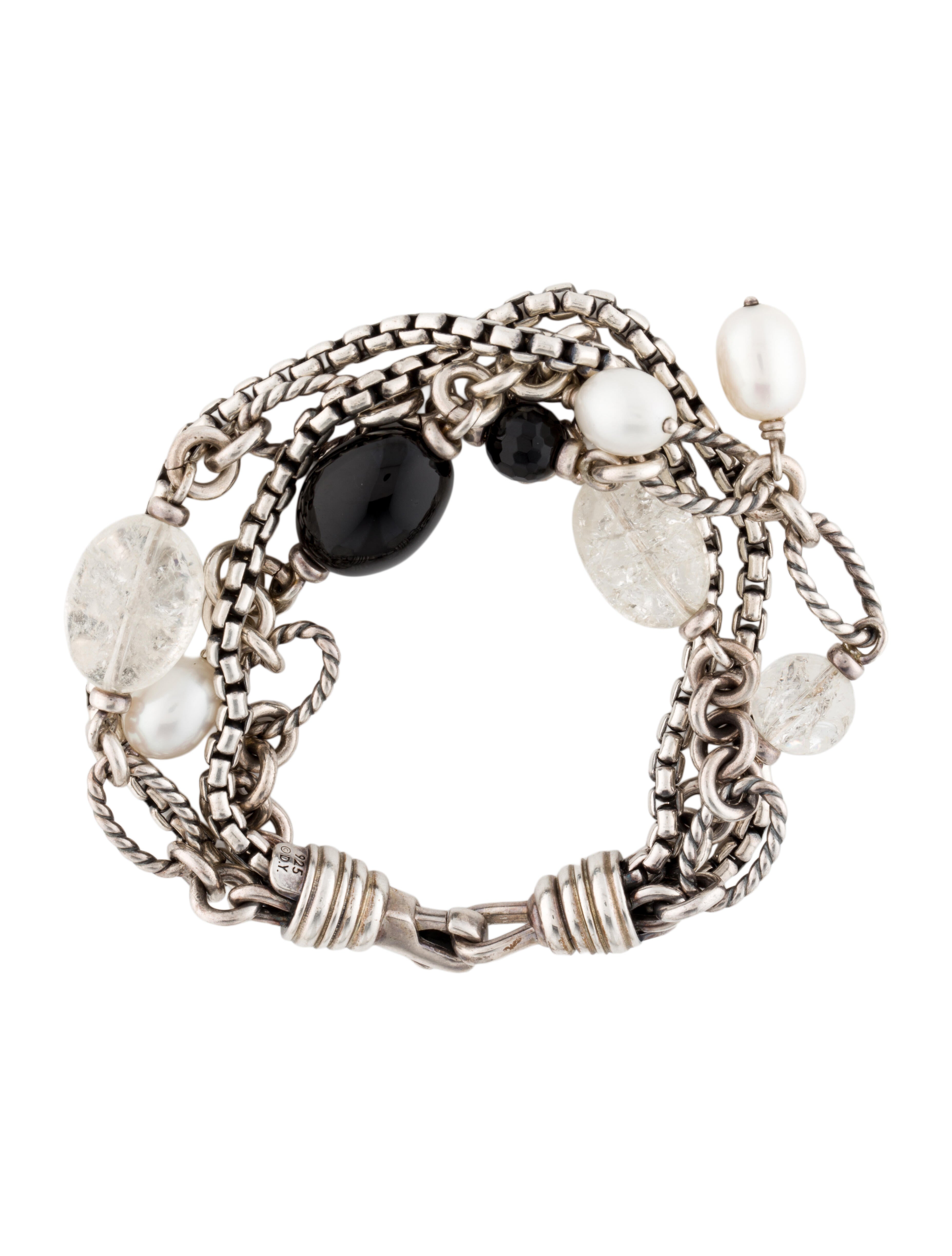 Celine Céline ID Bracelet - Silver-Tone Metal Link